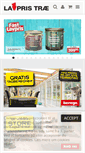 Mobile Screenshot of lavpristrae.dk